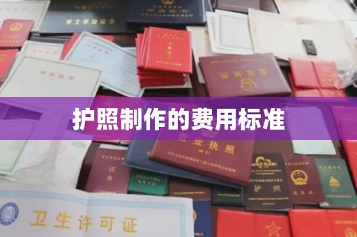 洪洞护照制作的费用标准