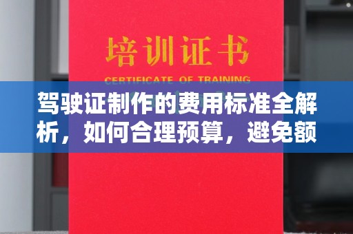 洪洞驾驶证制作的费用标准全解析，如何合理预算，避免额外支出