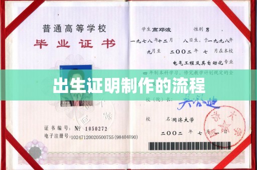 洪洞出生证明制作的流程